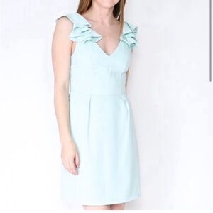 Amanda Uprichard Mint Gimlet Dress